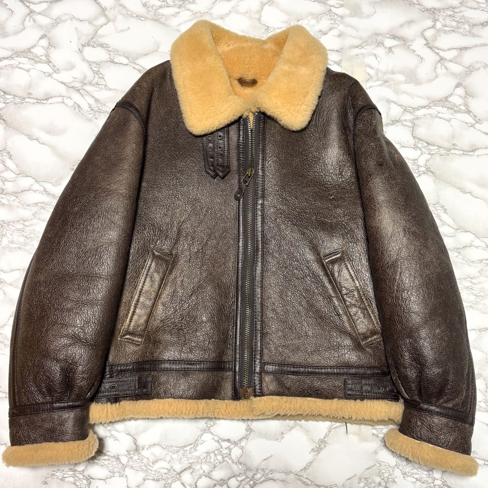 希少【PALMUS 【商品名】B-3 ムートンコート フライトジャケット