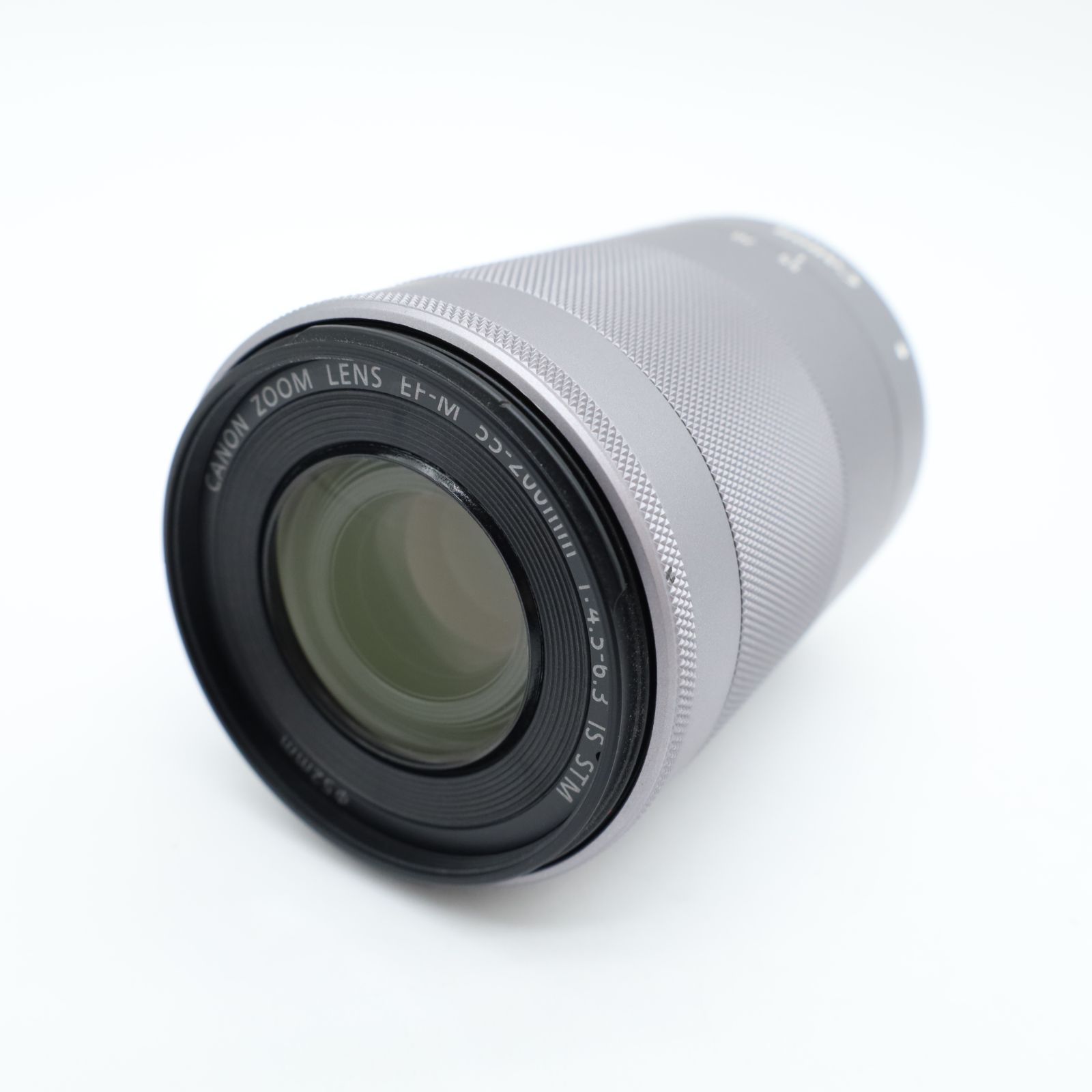 □極上品□ CANON EF-M55-200mm F4.5-6.3 IS STM シルバー 286009
