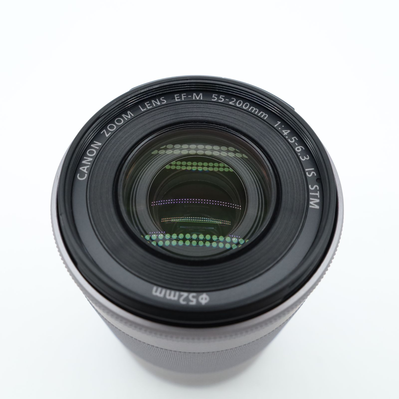 □極上品□ CANON EF-M55-200mm F4.5-6.3 IS STM シルバー 286009