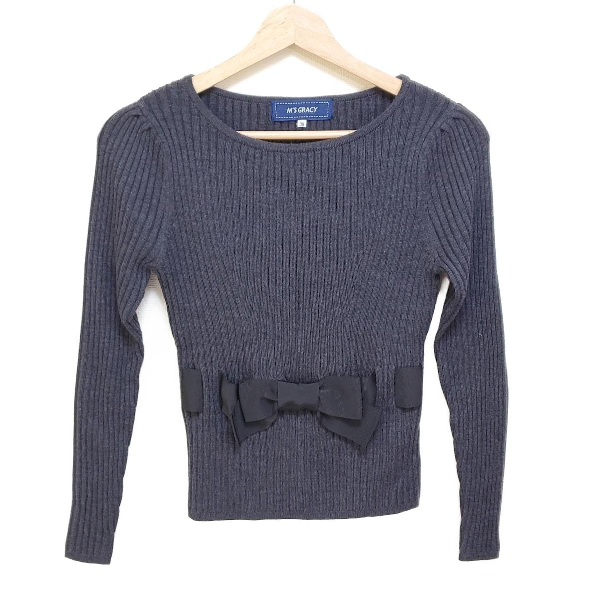 M'S GRACY エムズグレイシー ニット セーター サイズ38 M'S GRACY
