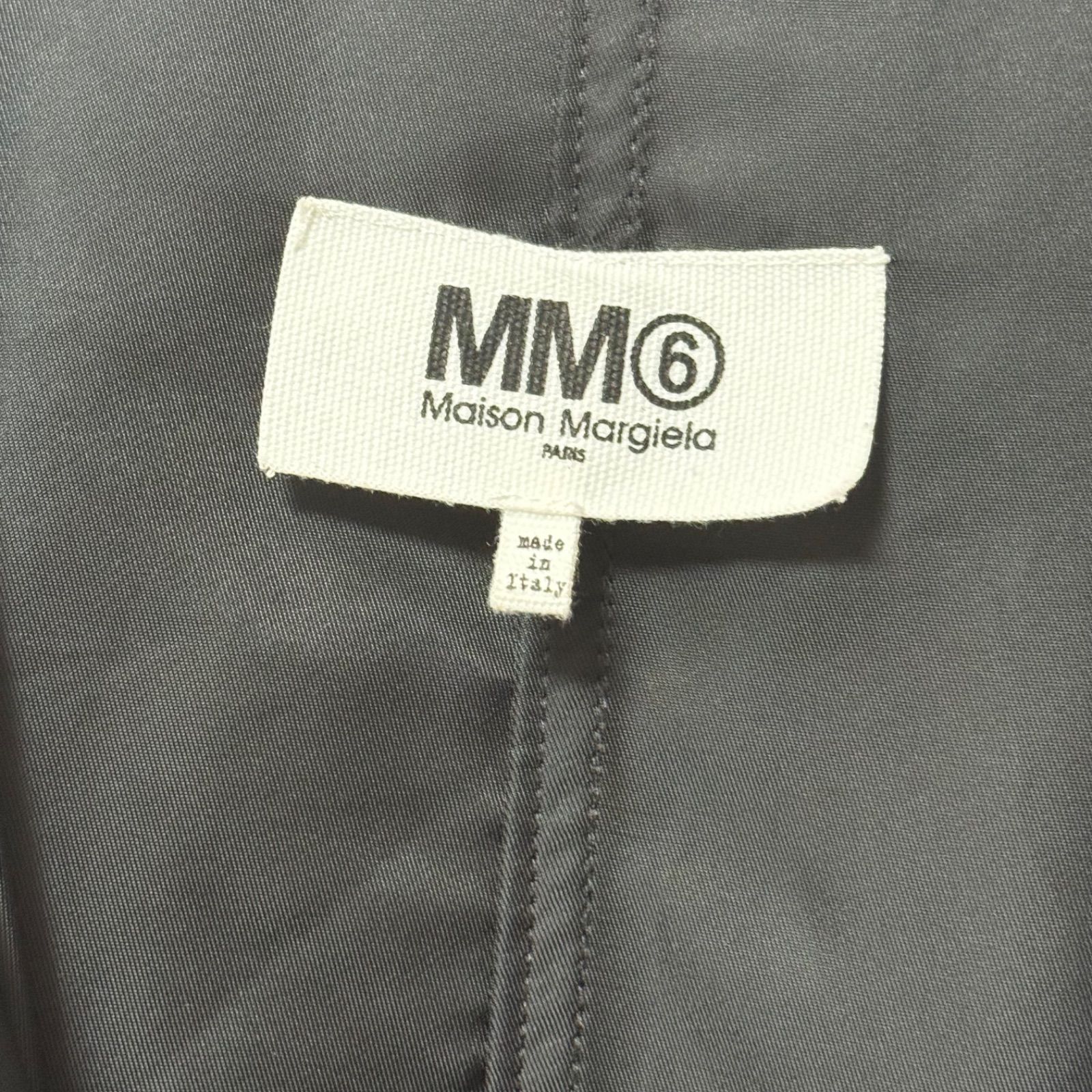 MM6 Maison Margiela ロゴ刺繍 コート | ヤマダウェブコム