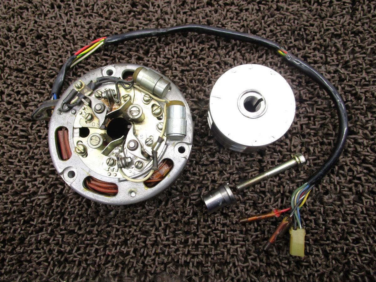 そら追加 T500 フライホイール ダイナモ △A8267！T500 スズキ 【 T500 】 キャブ車