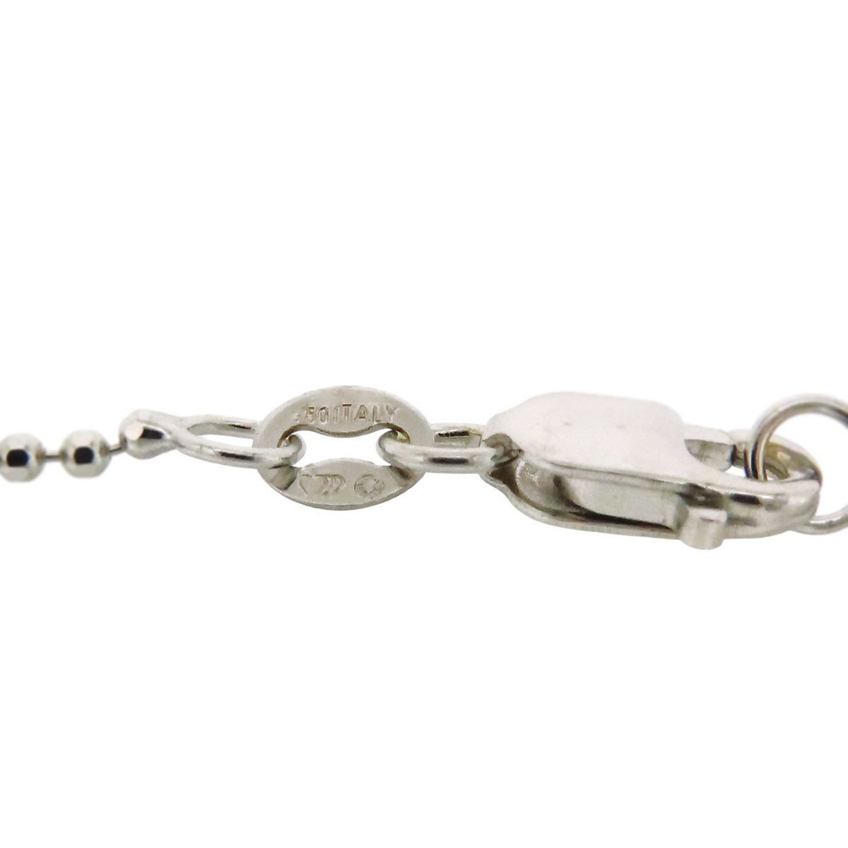 ゴールデンデュー ダイヤモンド ポラリス ネックレス K18 750 (K18WG