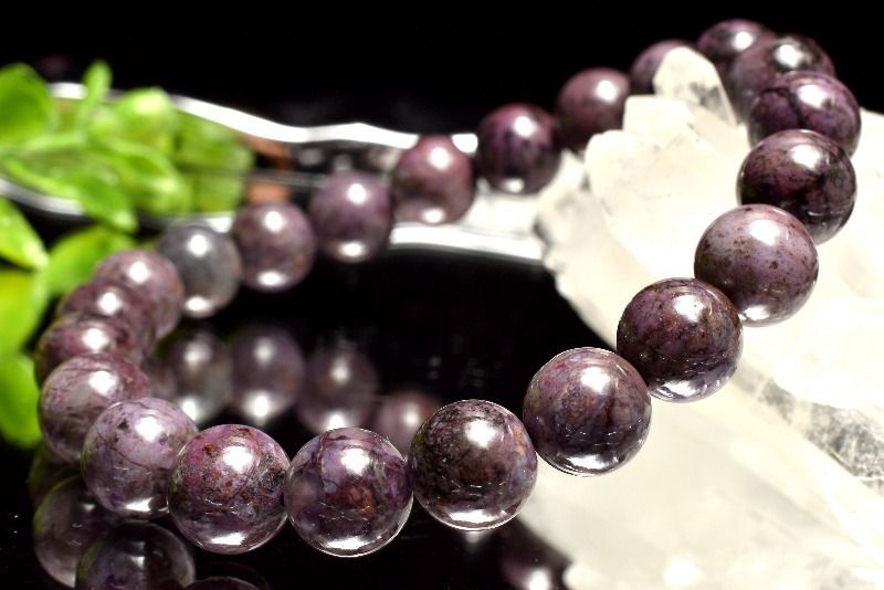 1点物】厳選入荷！◇高品質 スギライト(杉石) 9mm ブレスレット