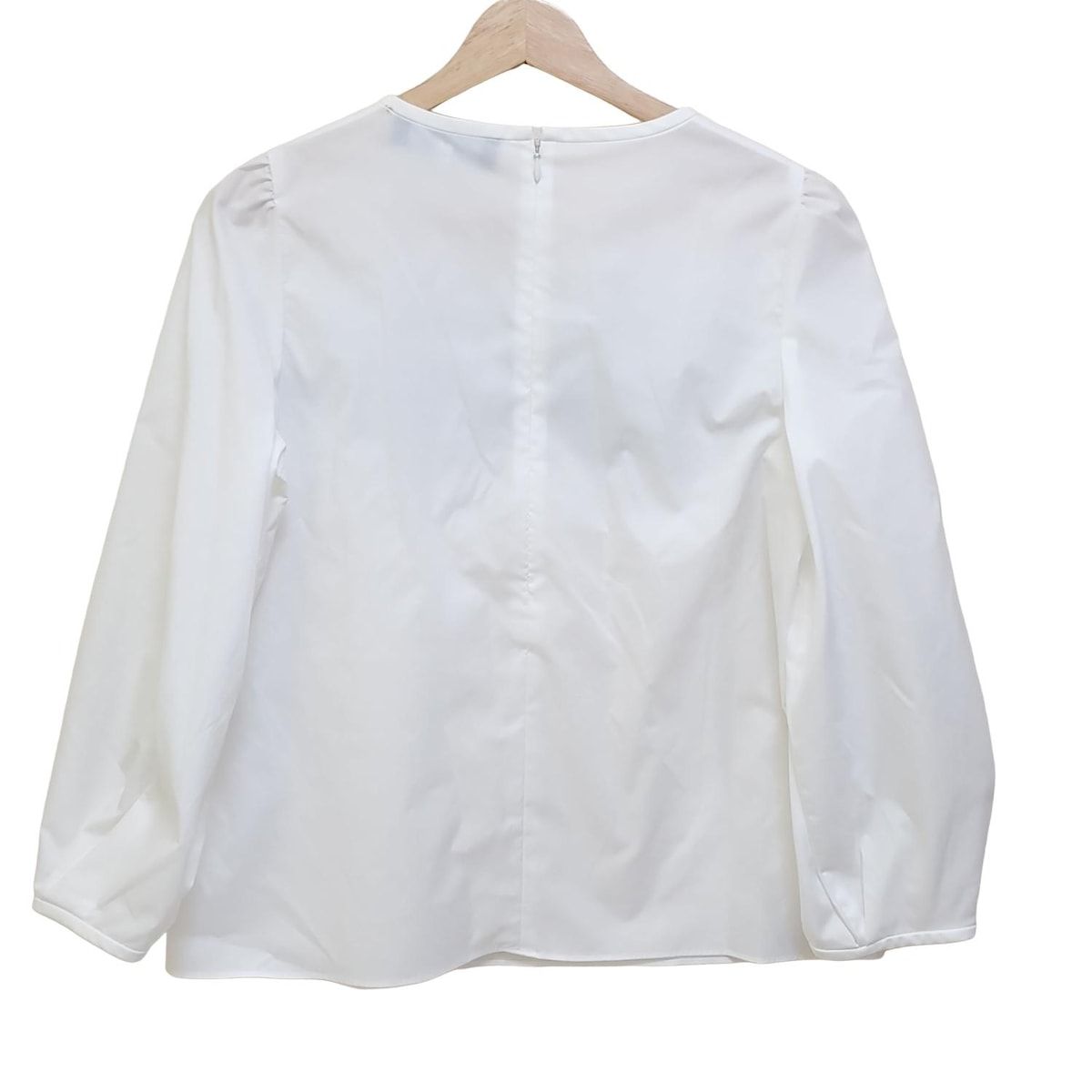 新品 M'S GRACY リボンスリーブカットソー 白サイズ38*HD1029 新品 M'S GRACY リボンスリーブカットソー 白サイズ38*HD1029 新品 M'S