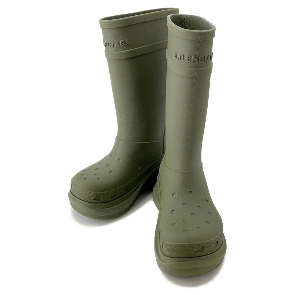 Balenciaga クロコ型押しブーツ Balenciaga クロコ型押しブーツ