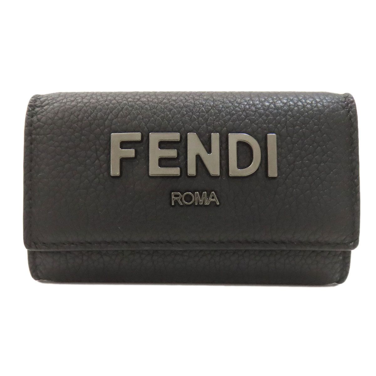 FENDI フェンディ ロゴ キーケース カーフ レディース [中古] - メルカリ