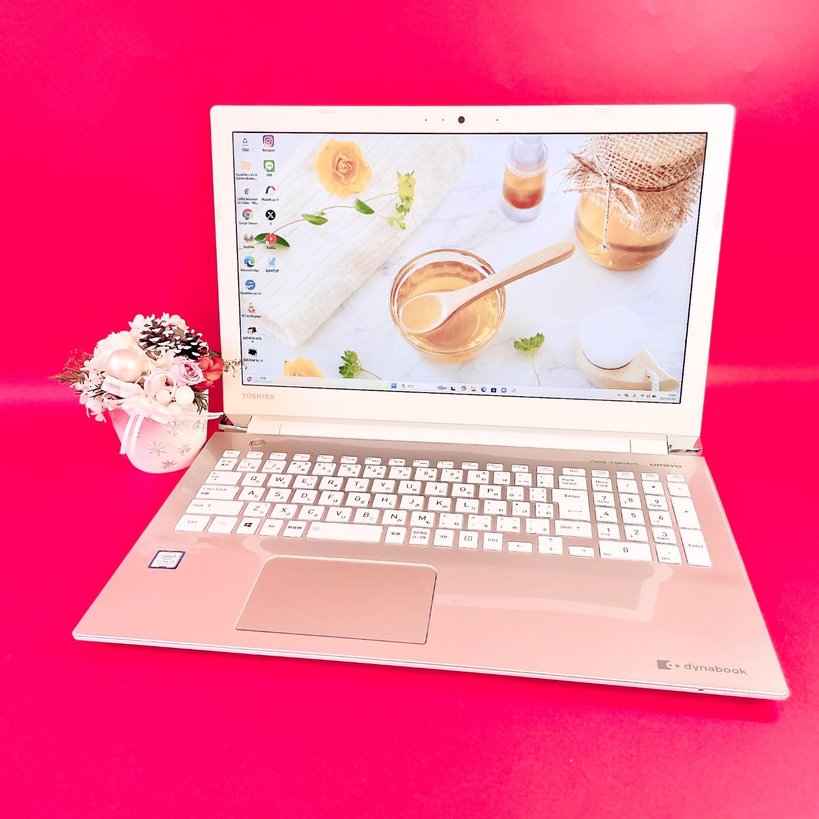 Windows11対応！初期設定済みすぐ使える薄型ノートパソコン✨️高性能8