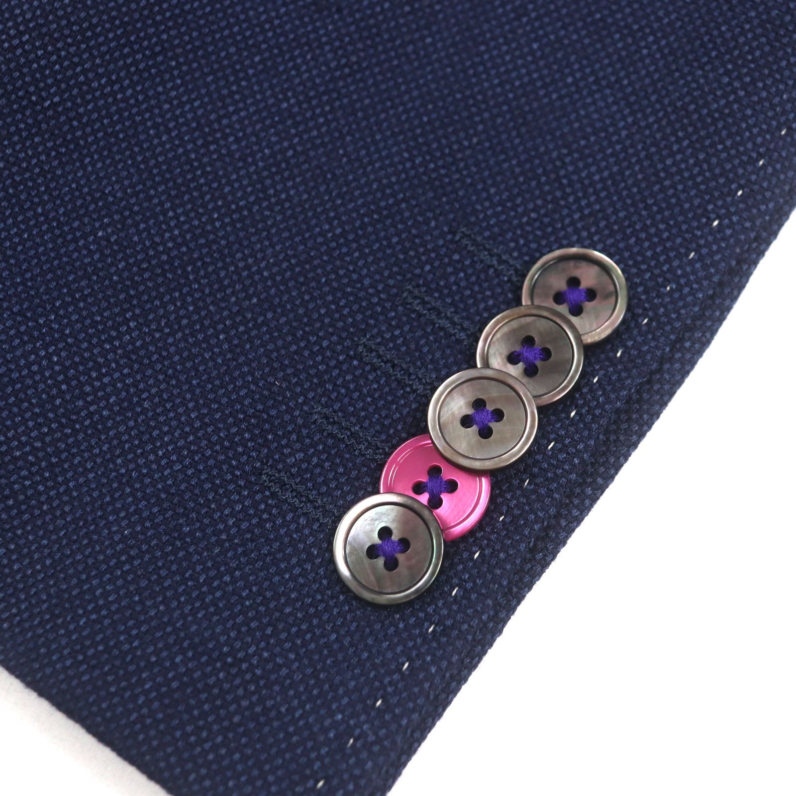 美品希少✨ポールスミス テーラードジャケット ロロピアーナ シルクリネン混 総柄 未使用品▽Paul Smith LONDON Loro Piana ポールスミス ロンドン