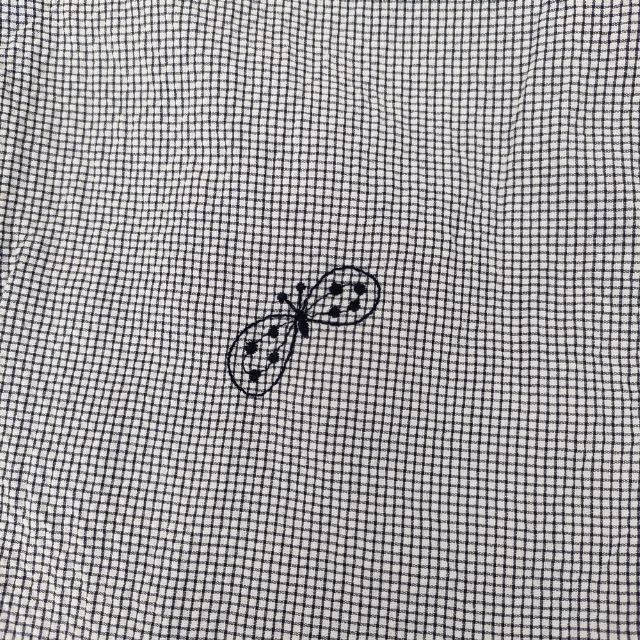 mina perhonen choucho ギャザーパンツ 定価55000円 acs4572 刺繍