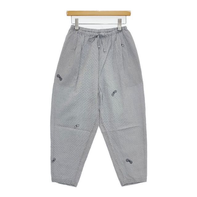 mina perhonen choucho ギャザーパンツ 定価55000円 acs4572 刺繍