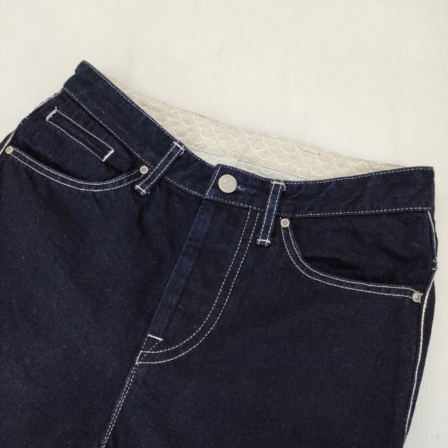 mina perhonen always テーパードデニム dn4362D 定価35200円 コットン