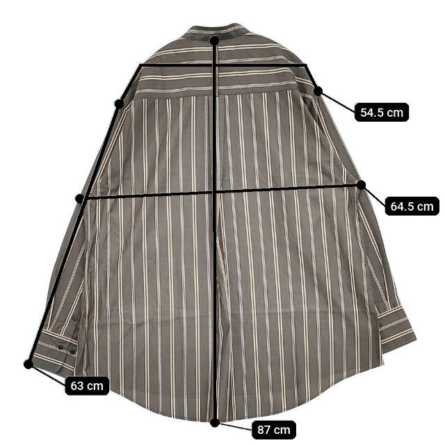 TODAYFUL Stripe Over Shirts 定価22000円 12320416 ストライプ