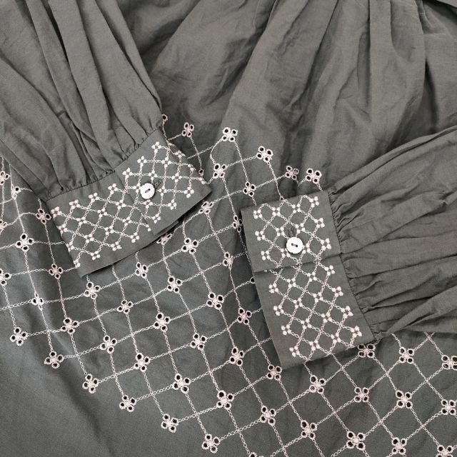 ミナペルホネン★flower beads ★ブラウス ミナペルホネン flower beads ブラウス