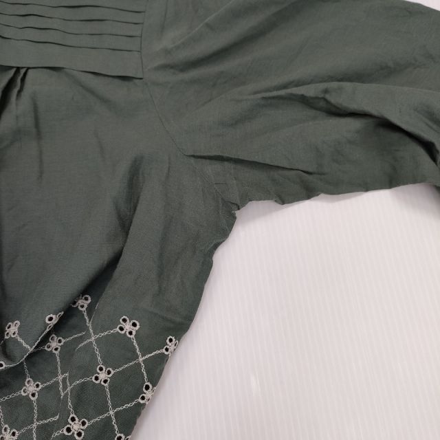 ミナペルホネン★flower beads ★ブラウス ミナペルホネン☆flower beads ☆ブラウス mina perhonen floraleaf