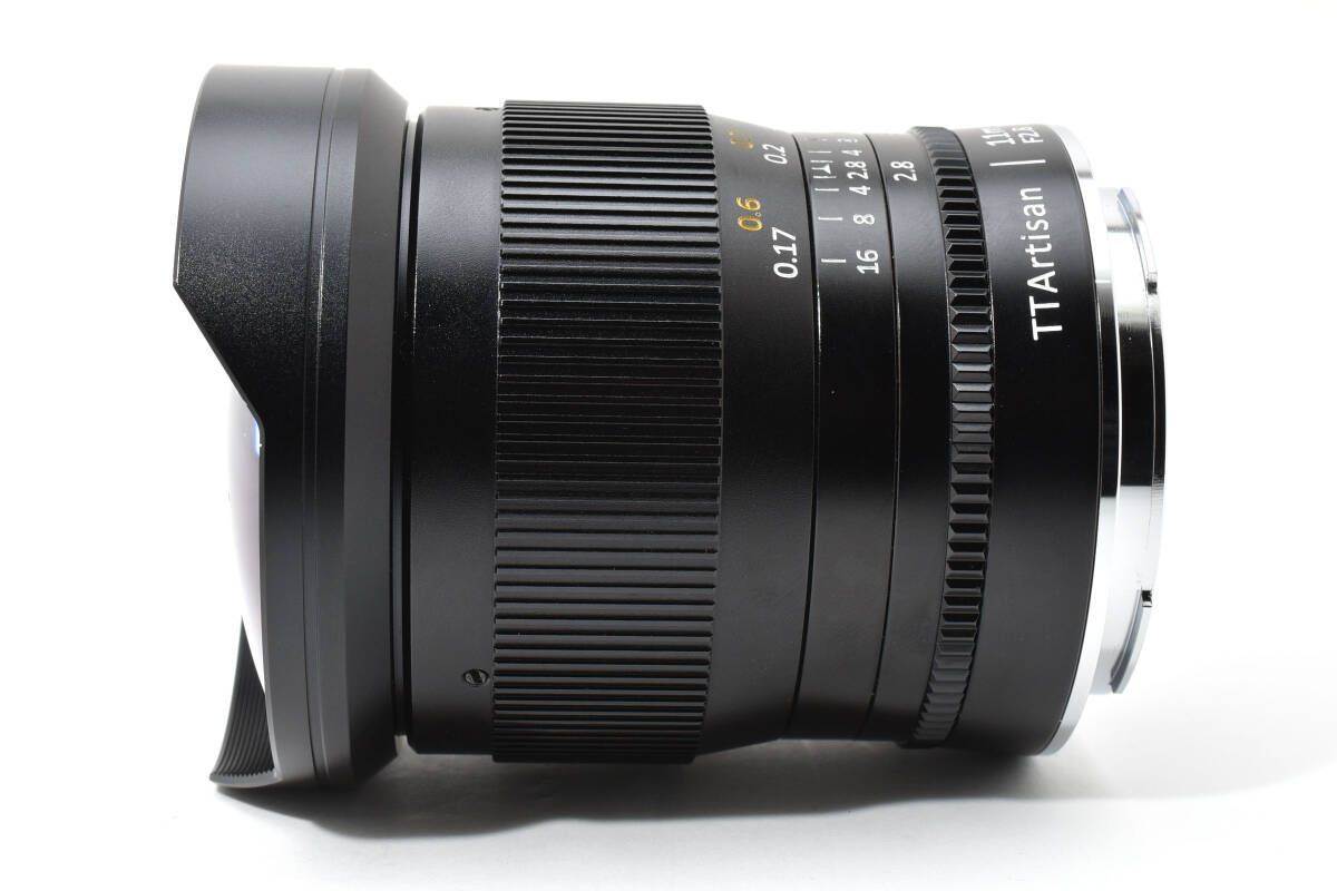 ☆ 銘匠光学 TTArtisan 11mm F2.8 ED Fisheye Lマウント ☆ L12#6689