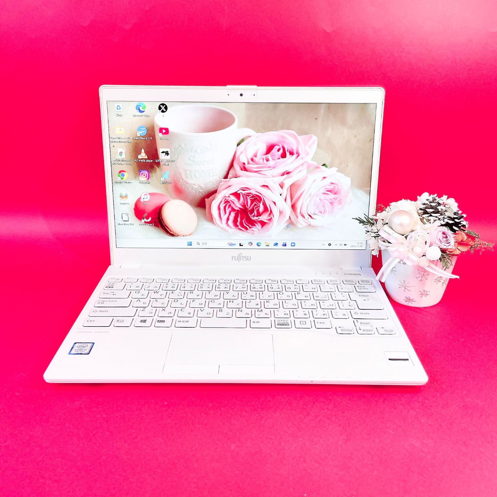 Windows11切り替えに❣️小型軽量ノートパソコン Corei7 第8世代