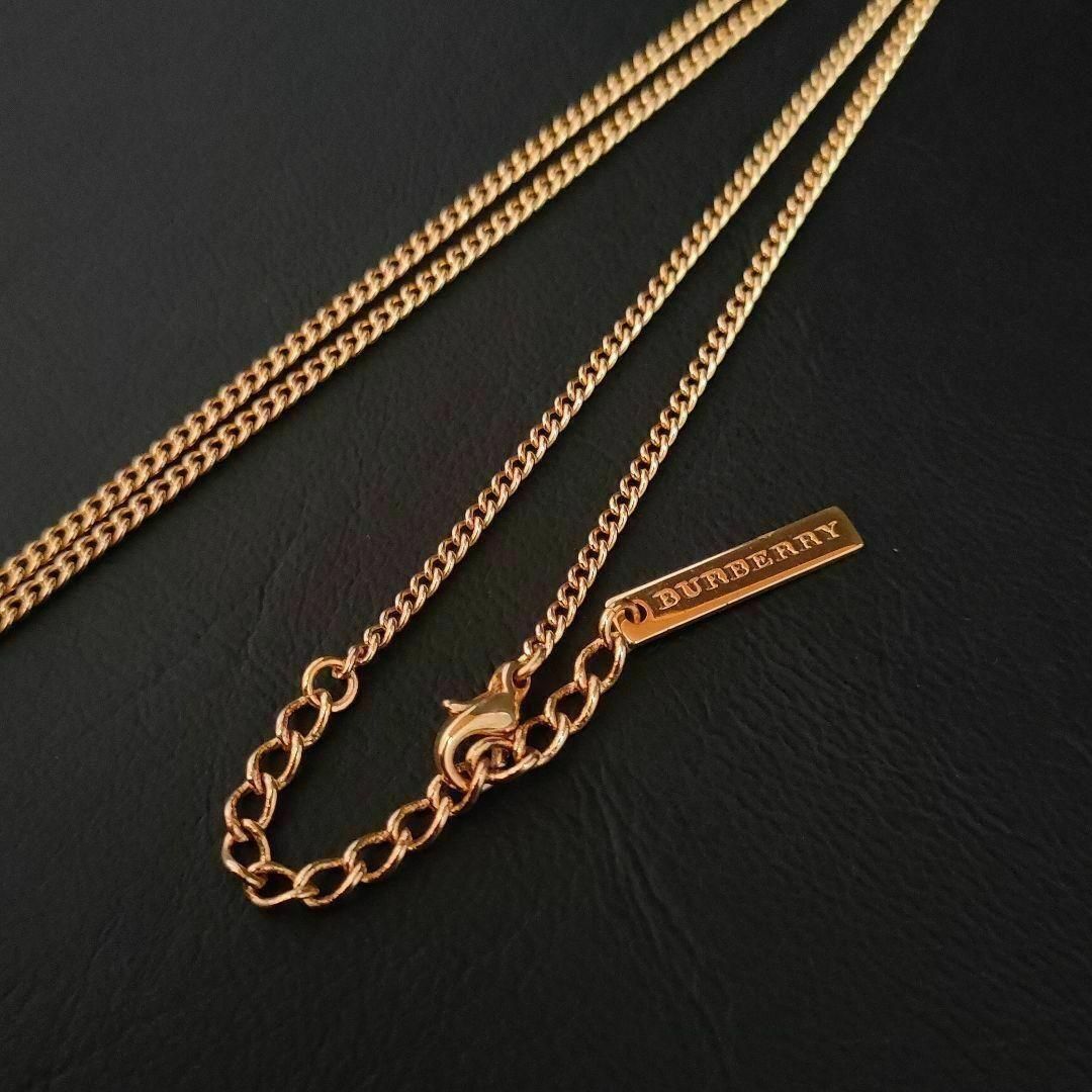 極美品】Burberry バーバリー ネックレス ゴールド クマ JAL限定品