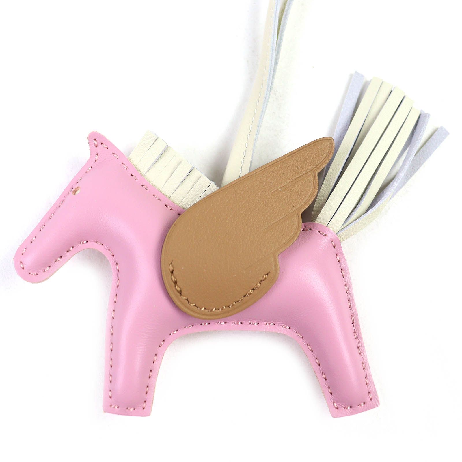 ❤未使用品❤ペガサスＰM ジョーヌプルジョンｘナタ エルメス Ｋ刻印 美しい翼 極美品△HERMES エルメス ロデオチャーム ペガサスPM アニョーミロ