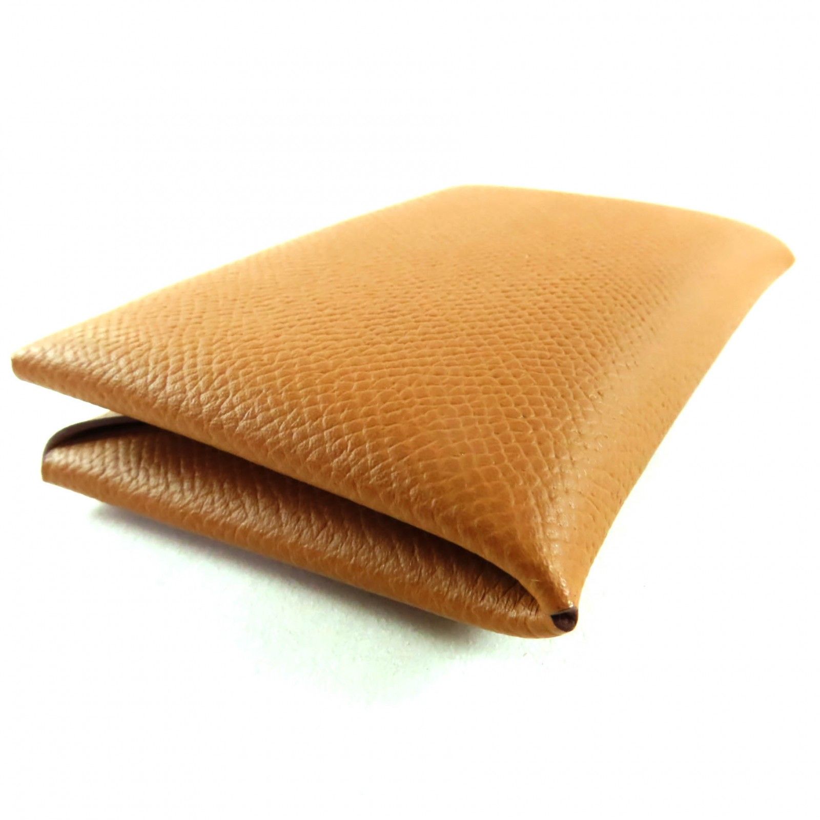 未使用品◇HERMES エルメス カルヴィ ヴォーエプソン ゴールド