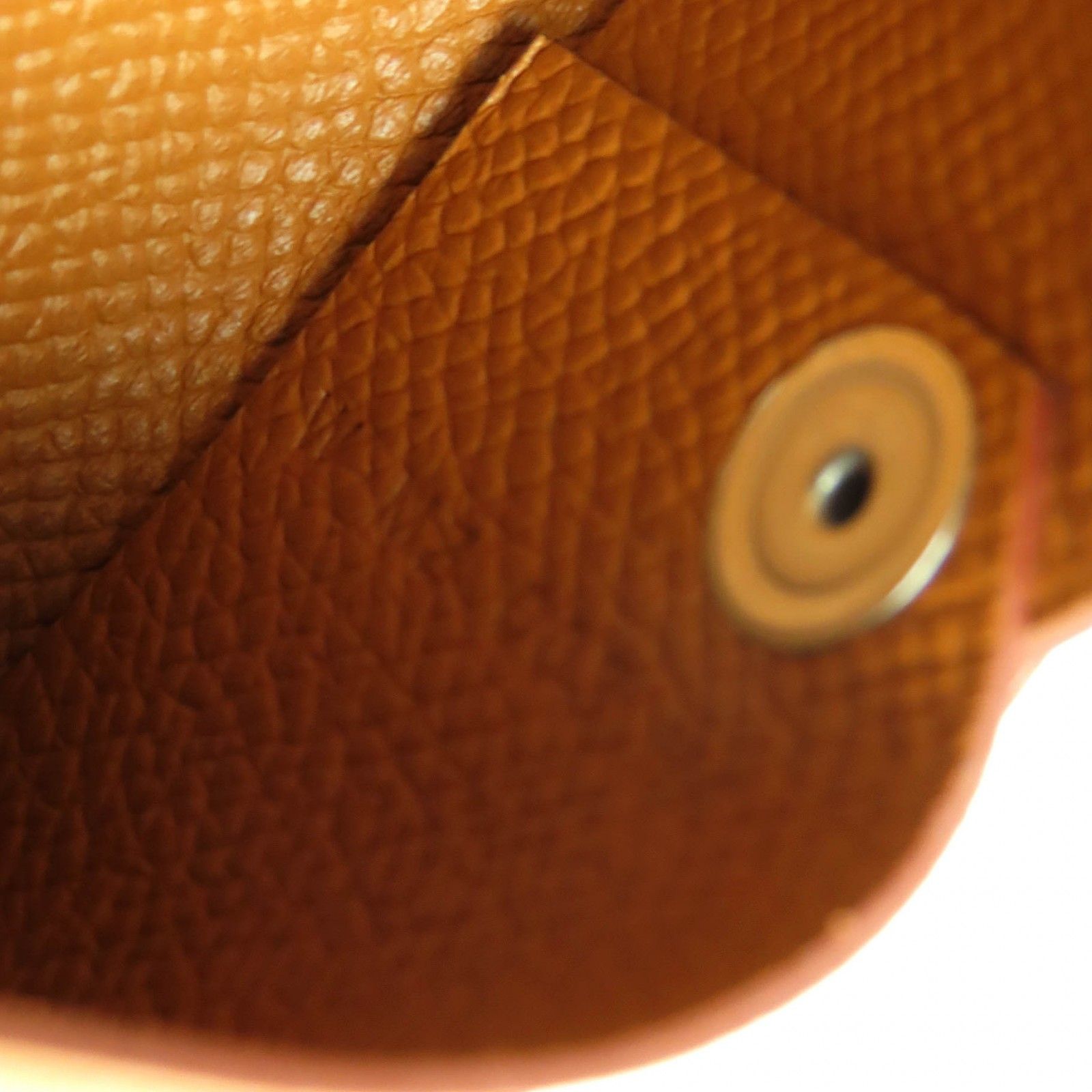 未使用品◇HERMES エルメス カルヴィ ヴォーエプソン ゴールド