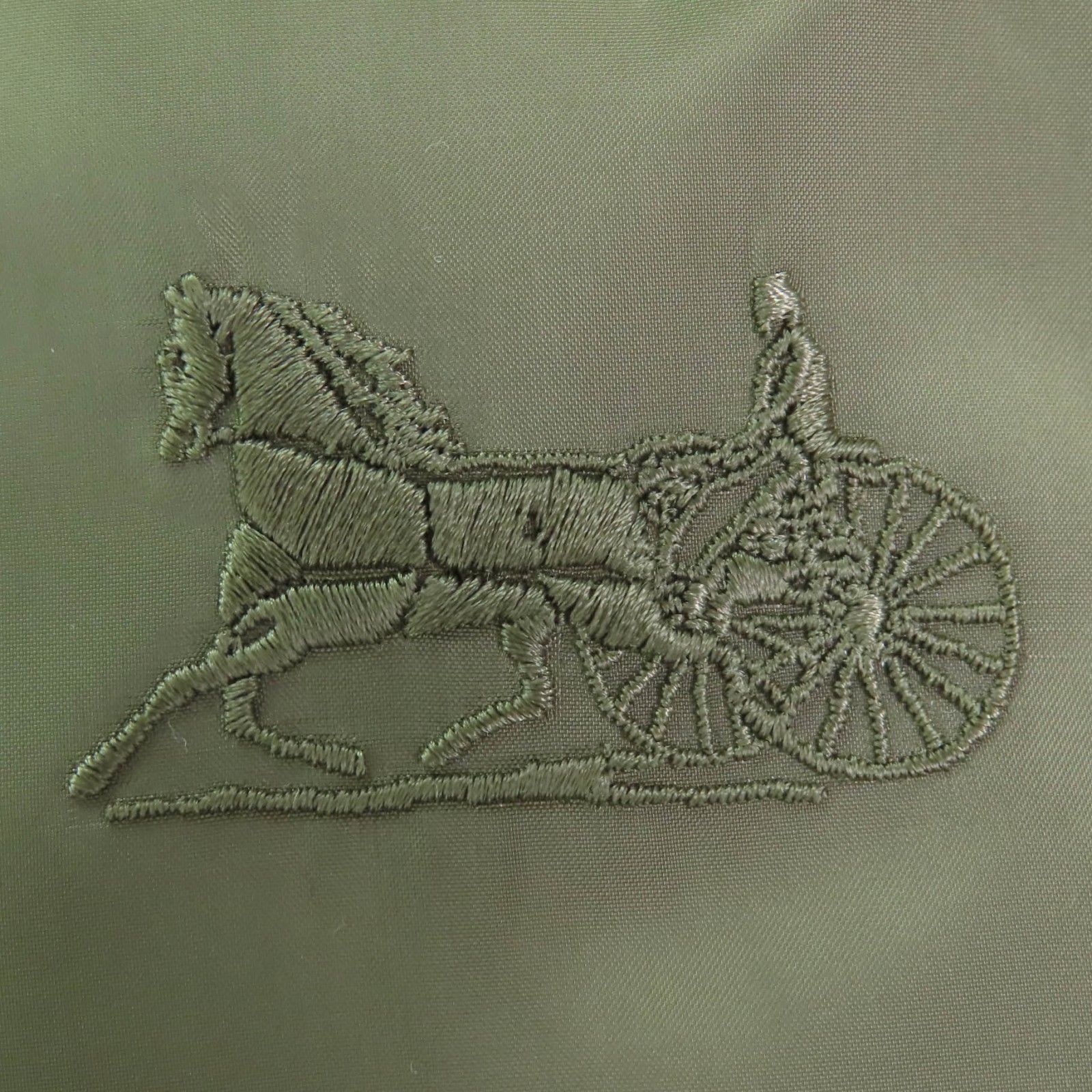 美品◇CELINE セリーヌ 2W396880N ロゴ刺繍・金ボタン付き ダウン