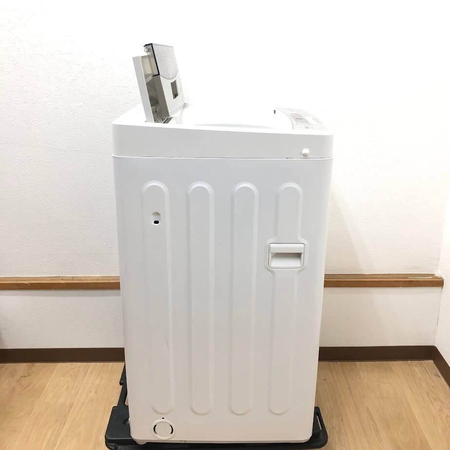 ss8107 【中古】 アクア 洗濯機 AQW-S45H(W) 4.5kg ホワイト AQUA 全 