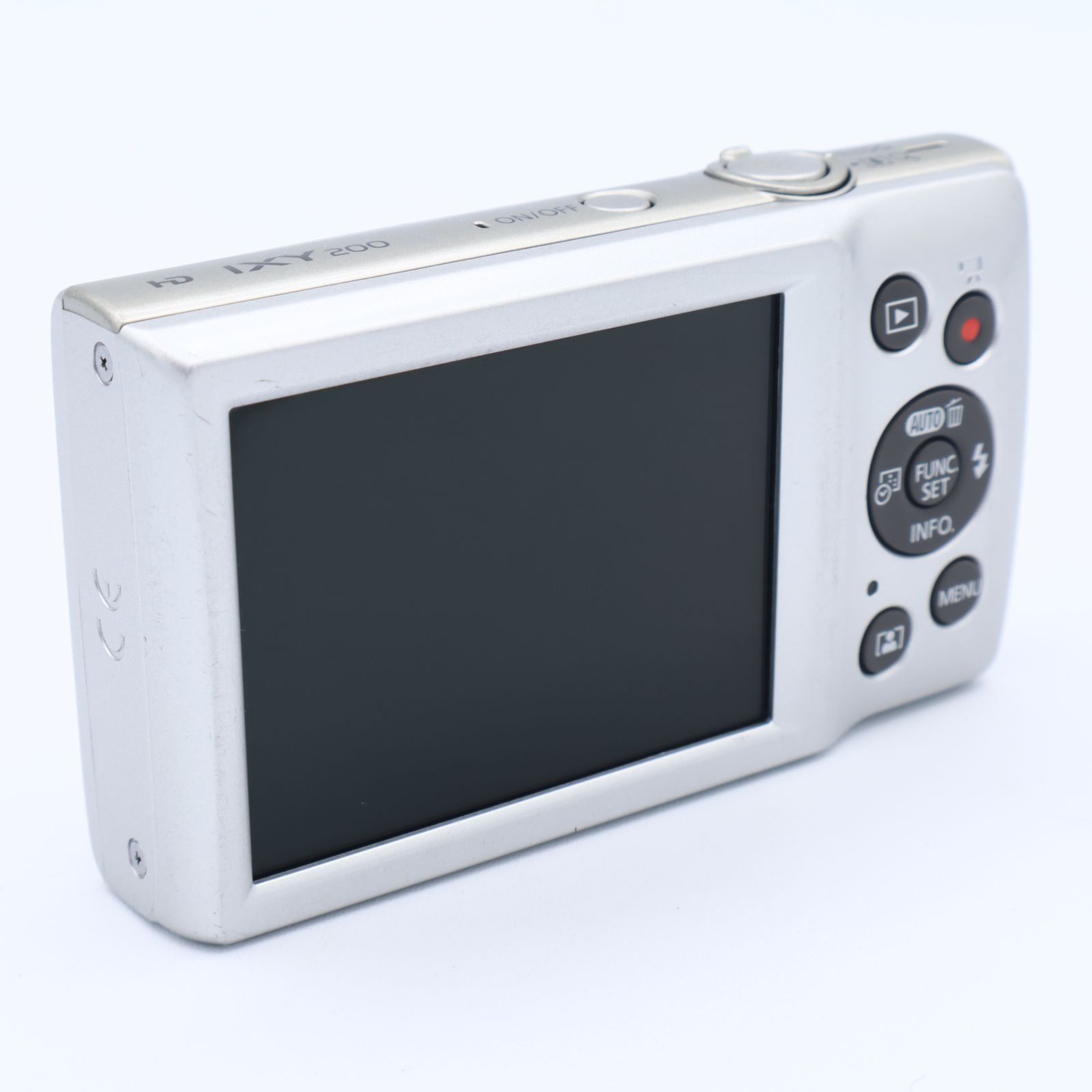 動作品 キャノン PC2333 IXY200 コンパクトデジタルカメラ デジカメ コンパクト デジタルカメラ Canon キヤノン IXY 200 シルバー PC2333