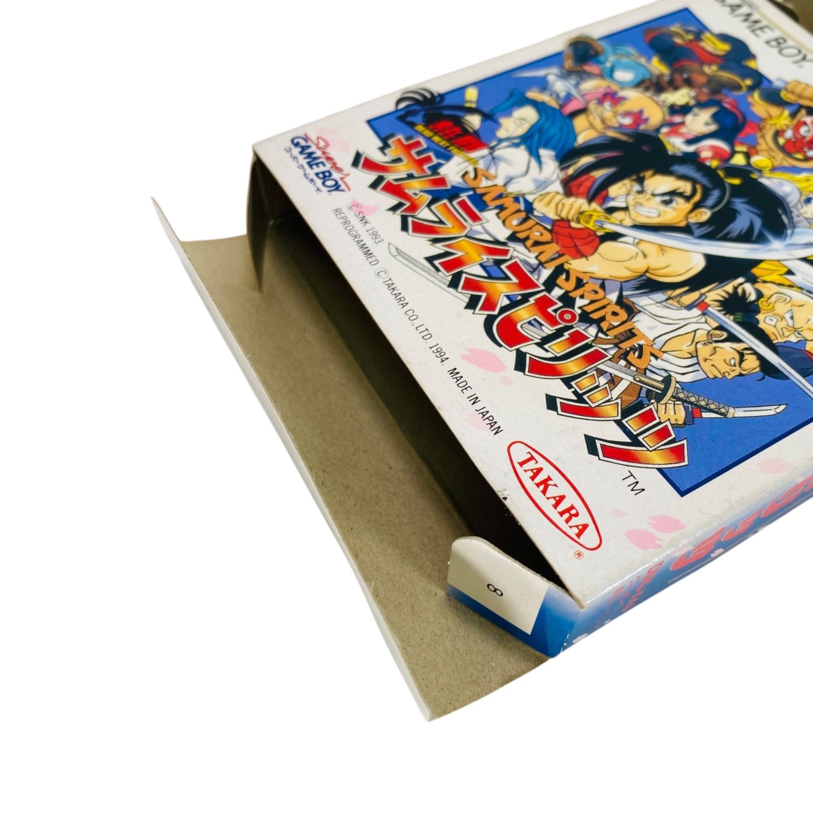 SAMURAI SPIRITS サムライスピリッツ ゲームボーイ用ソフト 箱、説明書
