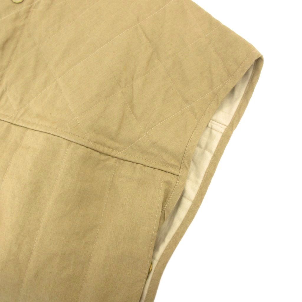 ジュンミカミ JUN MIKAMI スリーパーコート ロング 麻 リネン