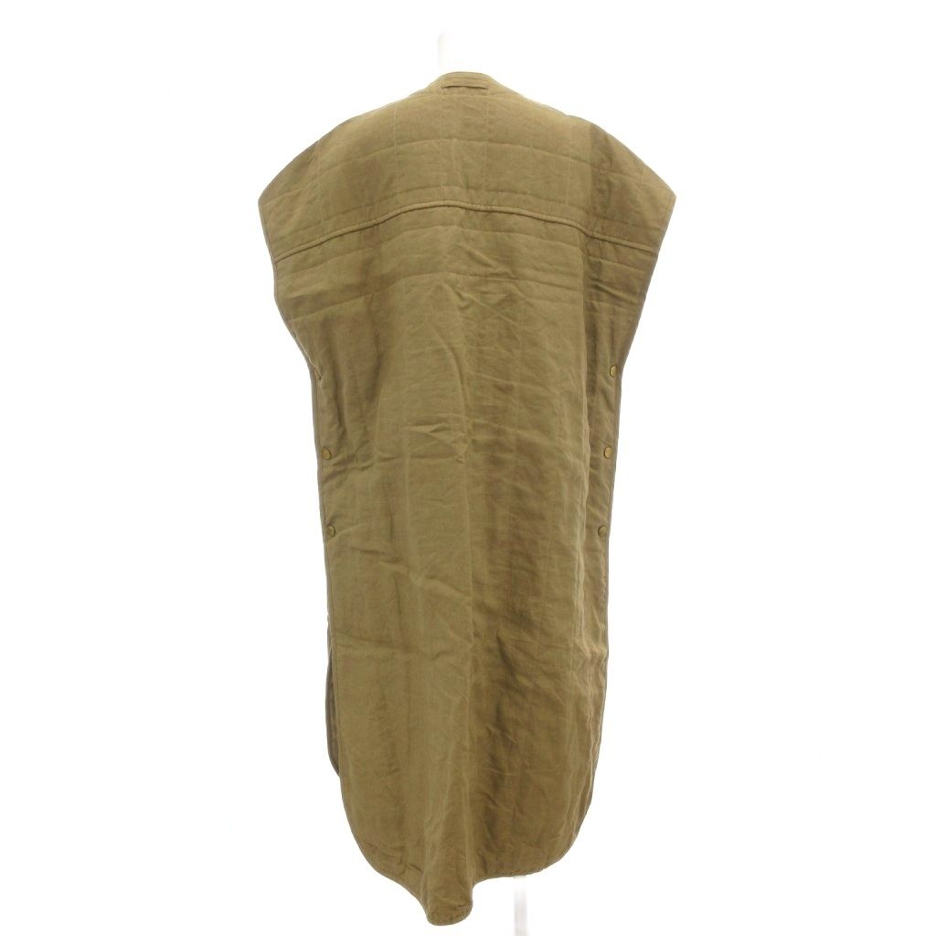 ジュンミカミ JUN MIKAMI スリーパーコート ロング 麻 リネン