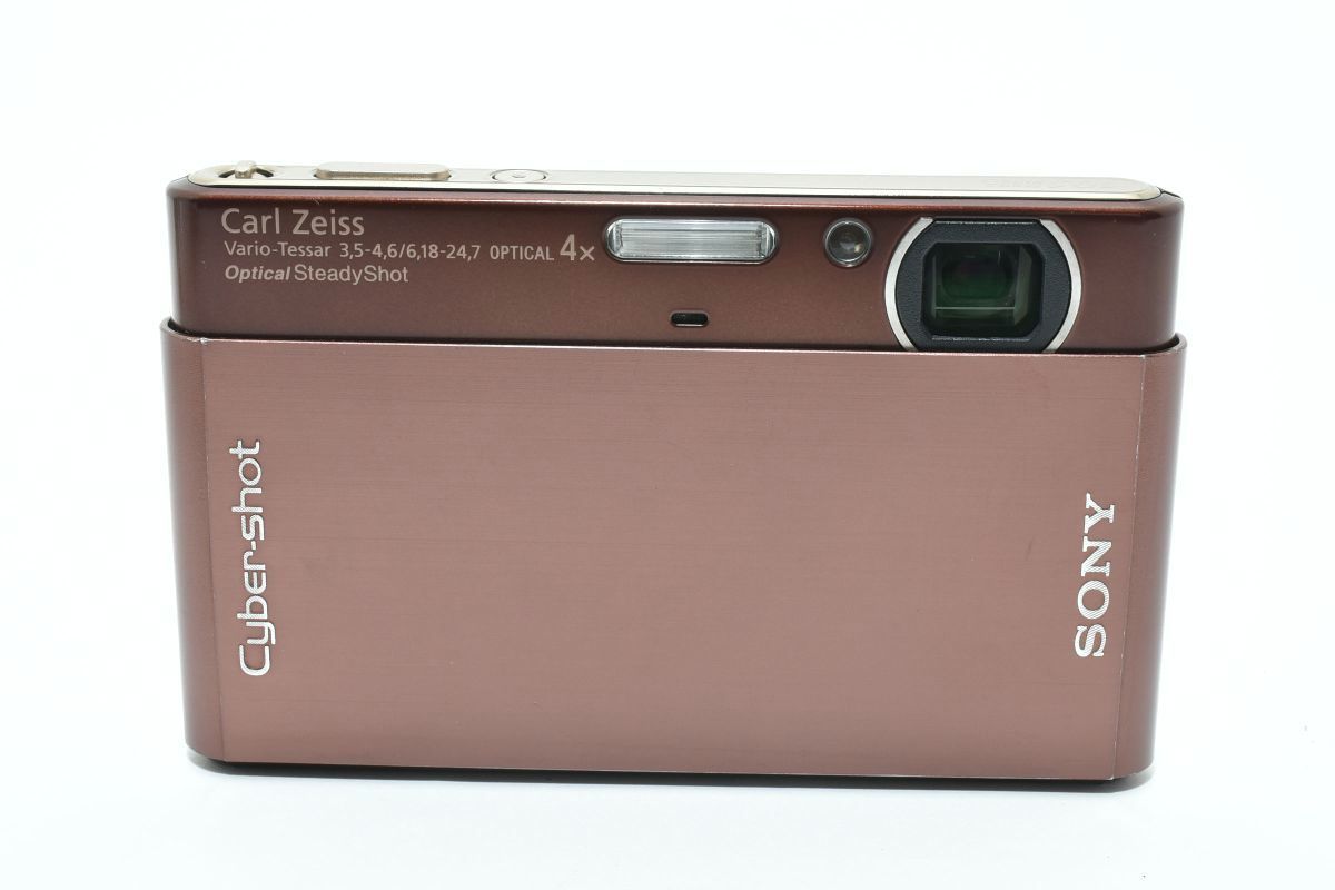 【極美品】 SONY Cyber-shot DSC-T77 ブラウン ✨極美品✨】ソニー SONY Cyber-shot DSC-T77 ブラウン