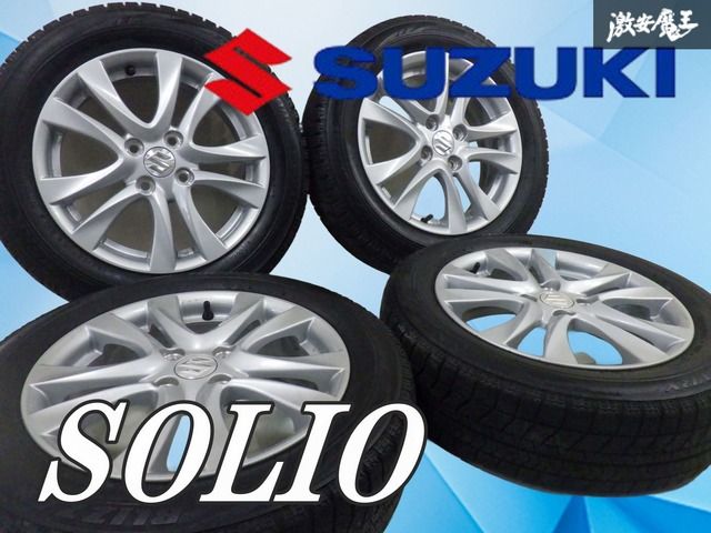 履き替え用に】スズキ純正 MA15S ソリオ ホイール 15インチ 5J +45