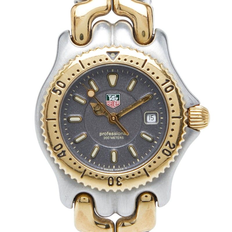 タグホイヤー セル WG1320-0 シルバー ゴールド ステンレススチール