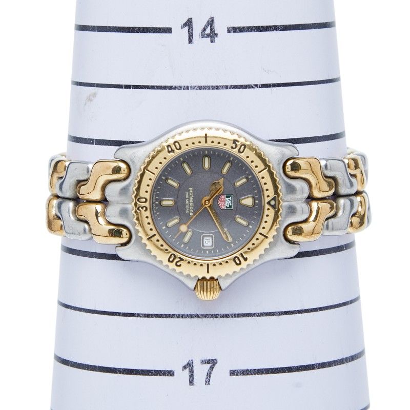 タグホイヤー セル WG1320-0 シルバー ゴールド ステンレススチール