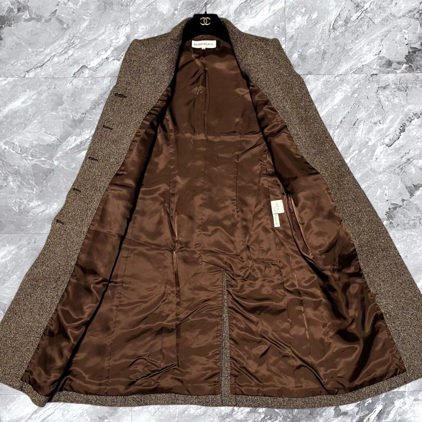 Yves Saint Laurent イヴサンローラン チェスターコート ロングコート