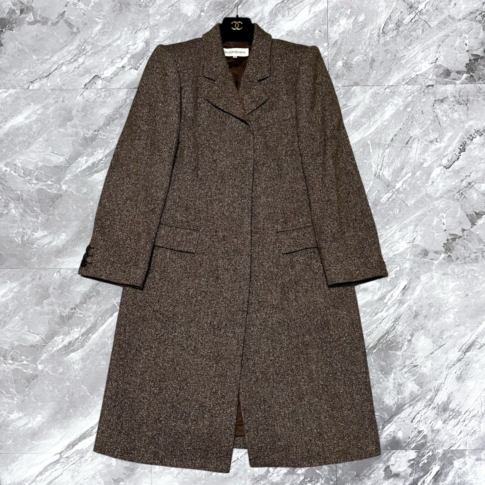 Yves Saint Laurent イヴサンローラン チェスターコート ロングコート