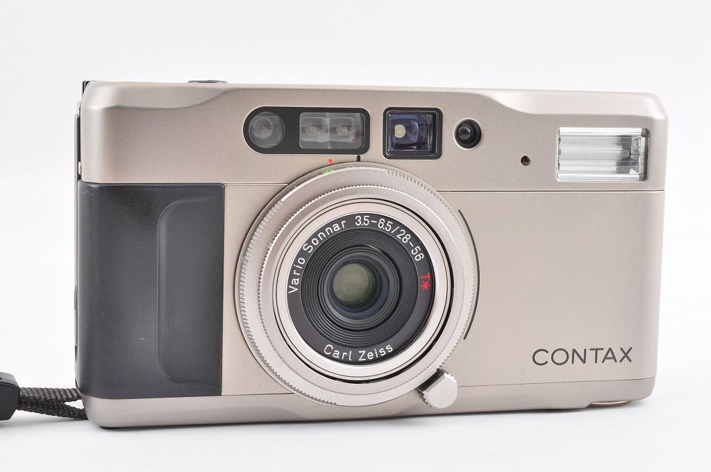 [良品] Contax TVS コンタックス コンパクト 35mm カメラ Contax コンタックス TVS 35mm コンパクトフィルムカメラ Carl Zeiss T