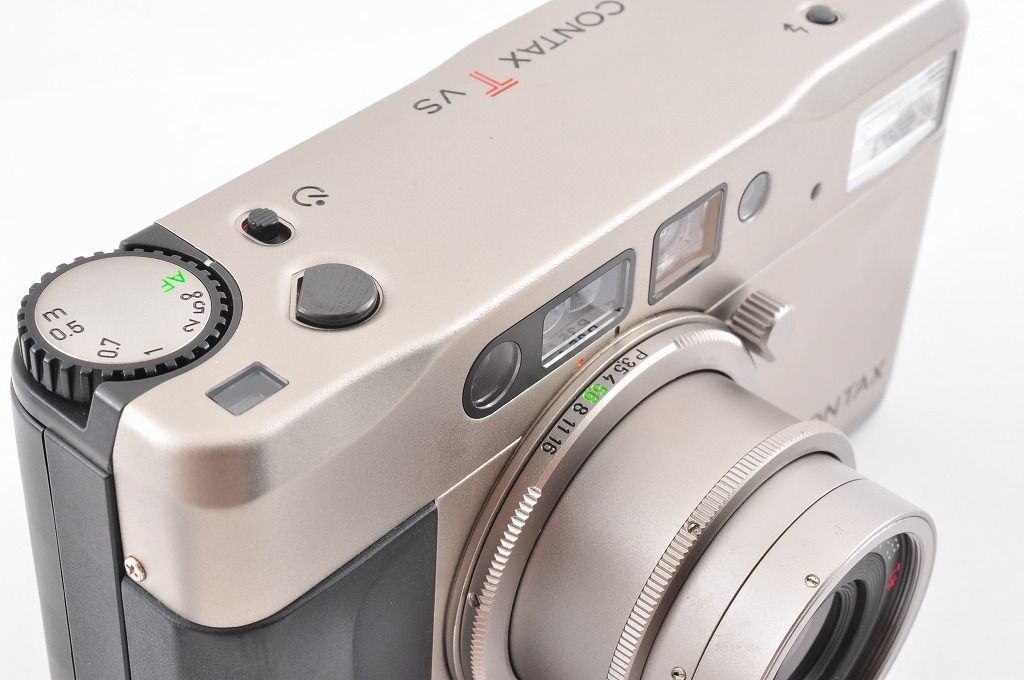 Contax コンタックス TVS 35mm コンパクトフィルムカメラ Carl Zeiss T