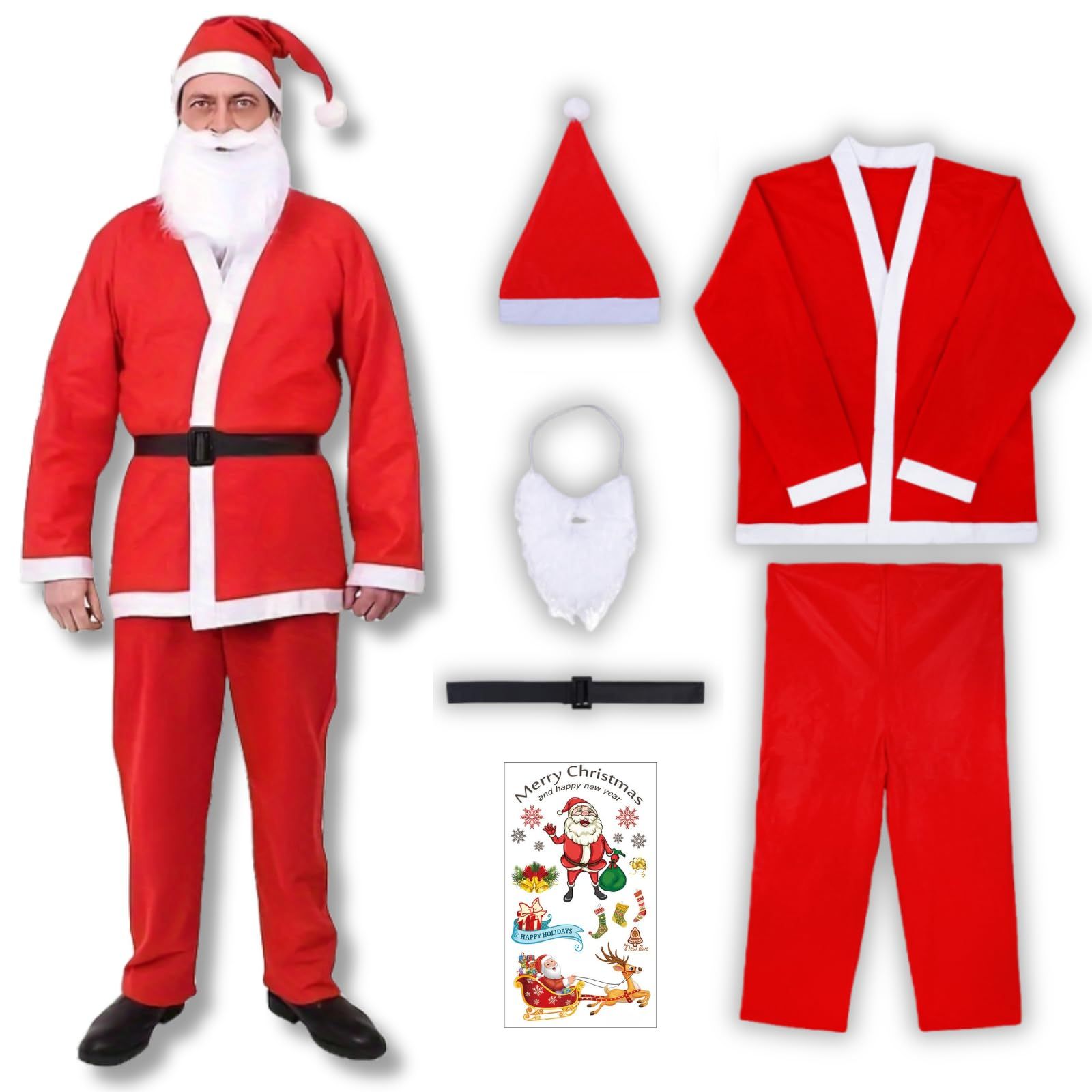 サンタクロース コスプレ 送料無料 クリスマス new メンズ サンタ コスプレ 男 サンタ 仮装 メンズサンタ 仮装 サンタクロース コスチューム キャラクター