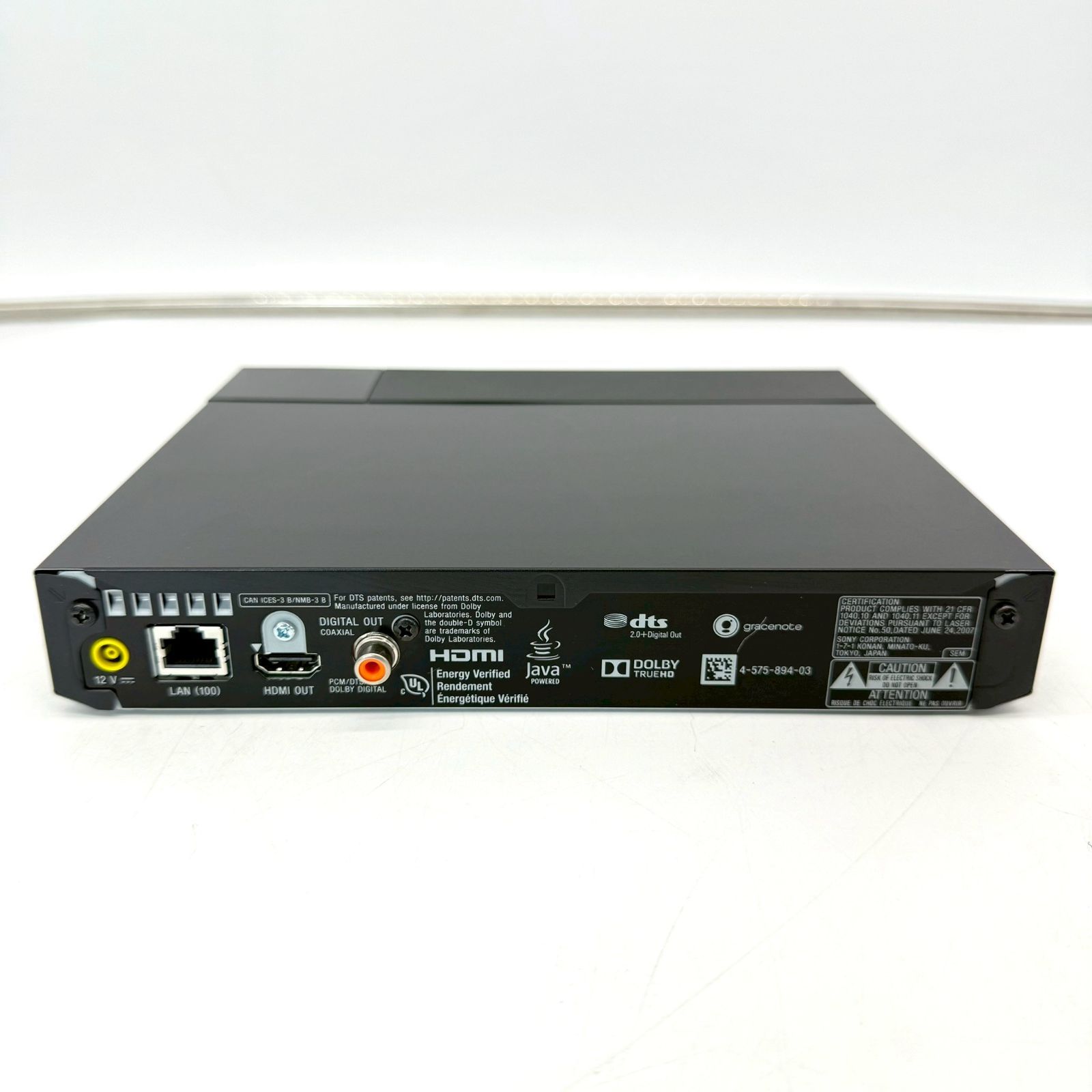 SONY BDP-S3700 リージョンフリー BluRay/DVD プレーヤー 【公式通販】