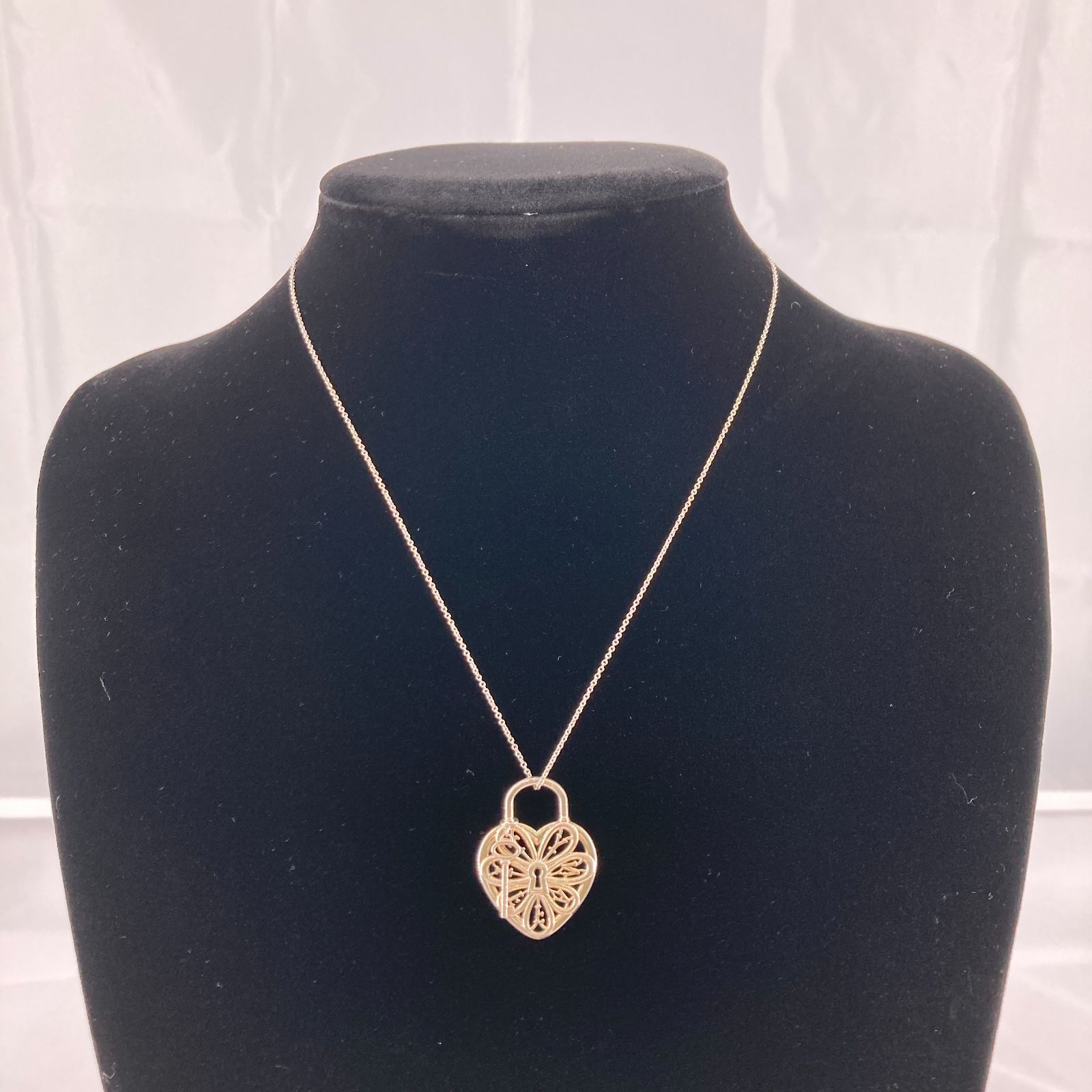 TIFFANY＆CO(ティファニー) フィリグリーハートキー ネックレス Sv925