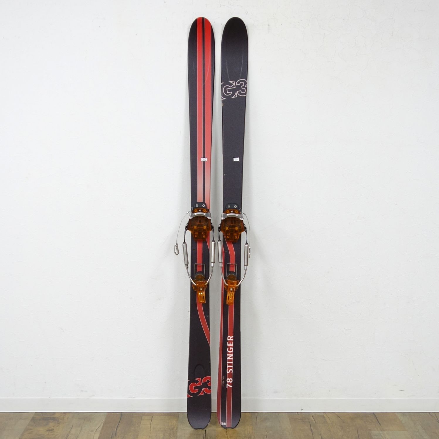 ジースリー G3 STINGER 78 166cm テレマーク スキー ビンディ - メルカリ
