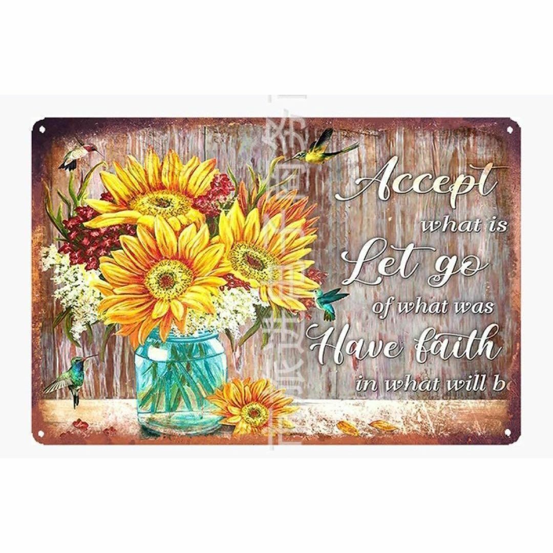 ブリキヒマワリフラワーベース鳥春夏レトロアメリカンテイストプレート飾り看板花動物 ブリキヒマワリフラワーベース鳥春夏レトロアメリカンテイストプレート