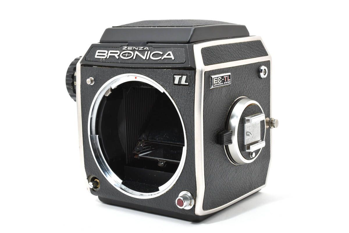 ゼンザブロニカ Zenza Bronica EC-TL 3点セット ☆ ZENZA BRONICA ゼンザブロニカ EC-TL ボディ 中判フィルムカメラ