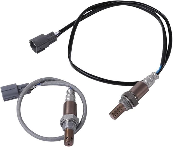 CustomDivine 互換品トヨタ用 互換品 O2センサー 前後 2本セット フロント リア 20系 アルファード ヴェルファイア ANH20W ANH25W 89467-42100 89465-58140 劣化 交換 メンテナンス パーツ