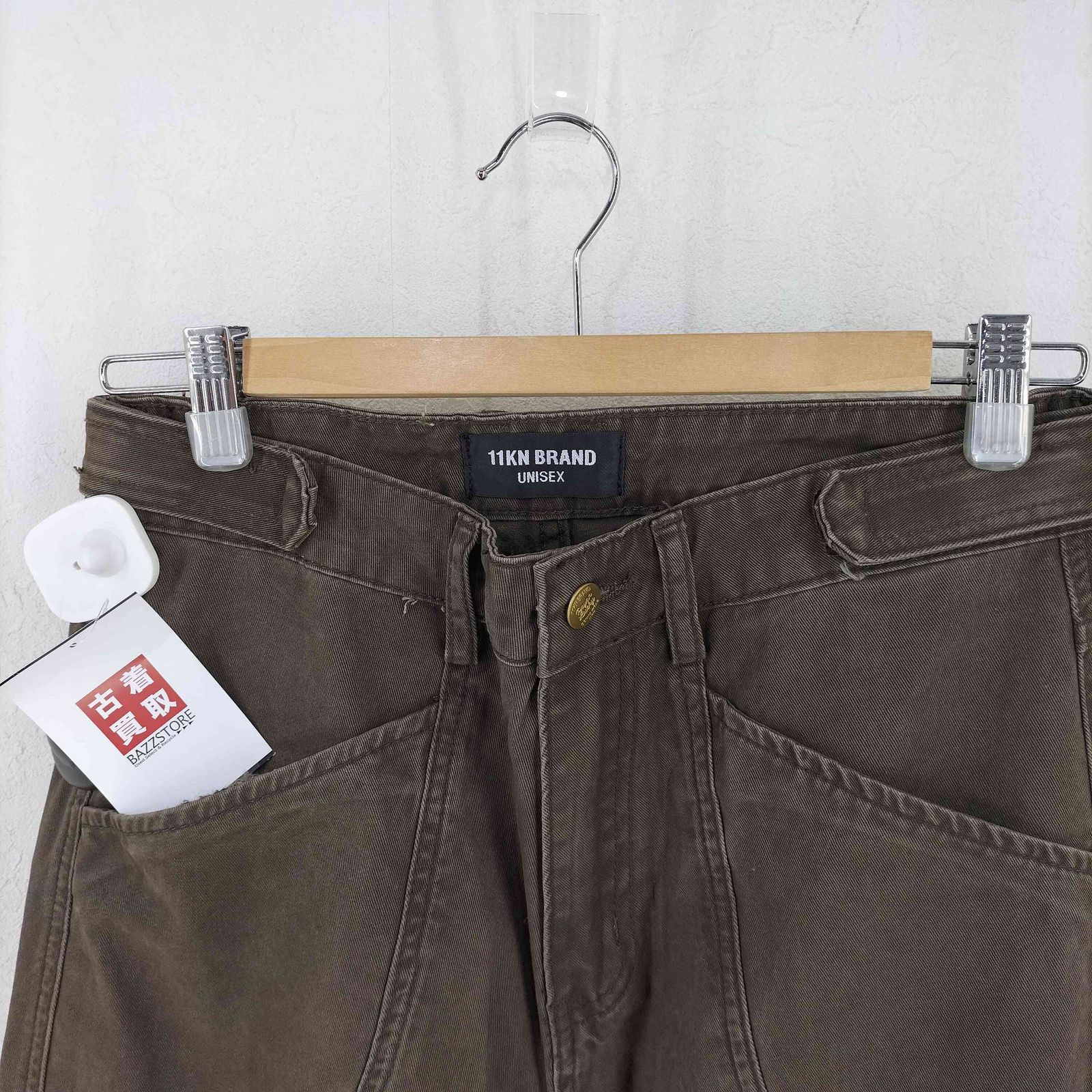 ユーズドフルギ USED古着 {{11KN BRAND}} ギミックパンツ Y2K メンズ