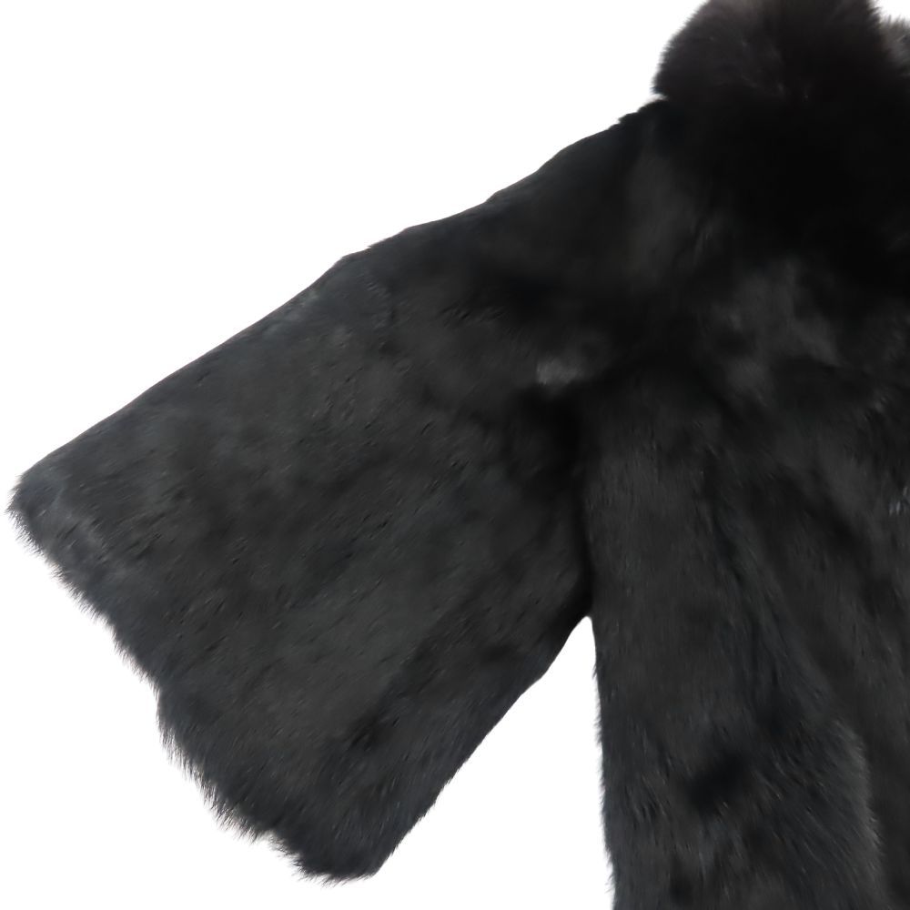 中古】 その他アウター ファーコート ROSASE CLUB M ラビットファー