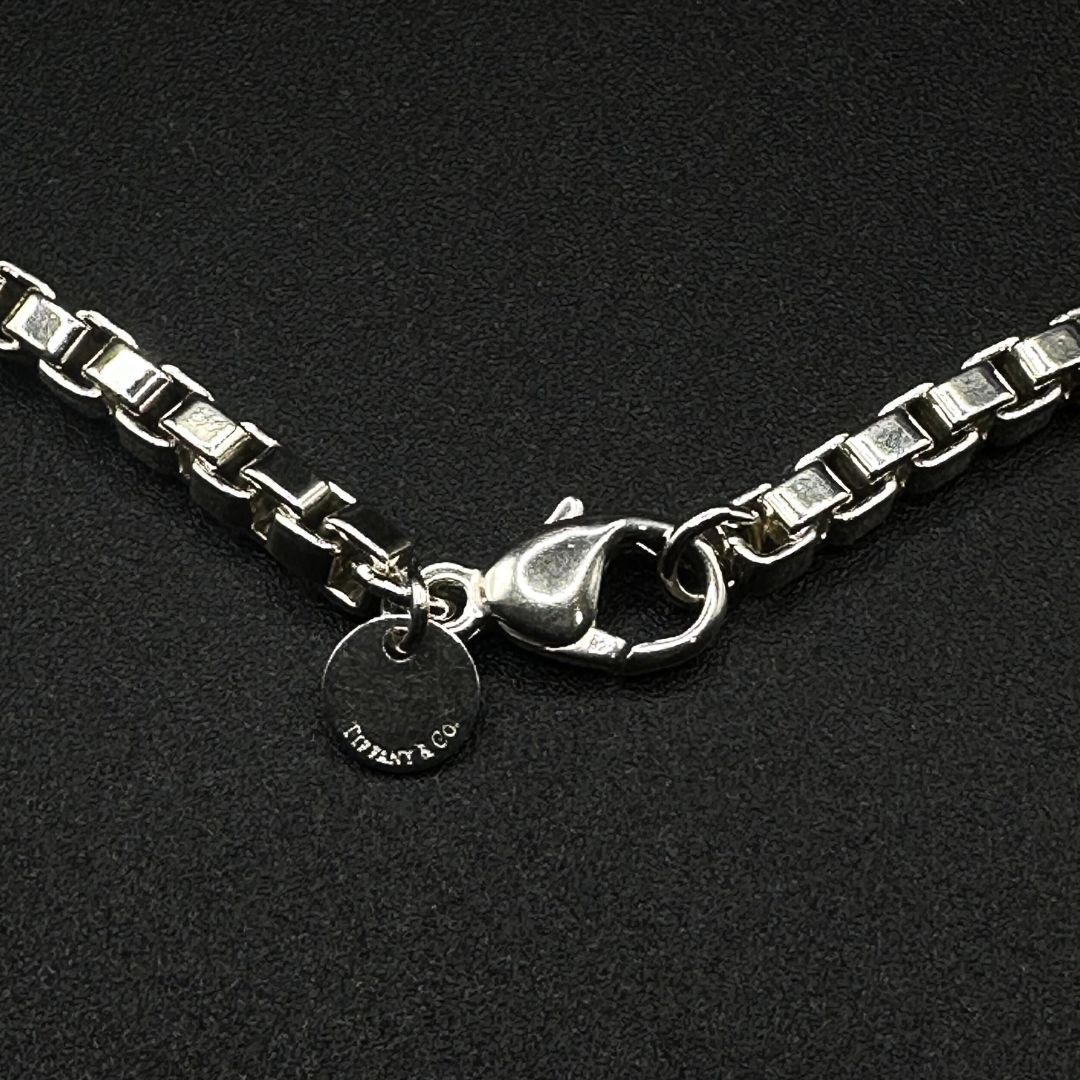 美品】Tiffany & Co ベネチアン チェーン ネックレス シルバー925