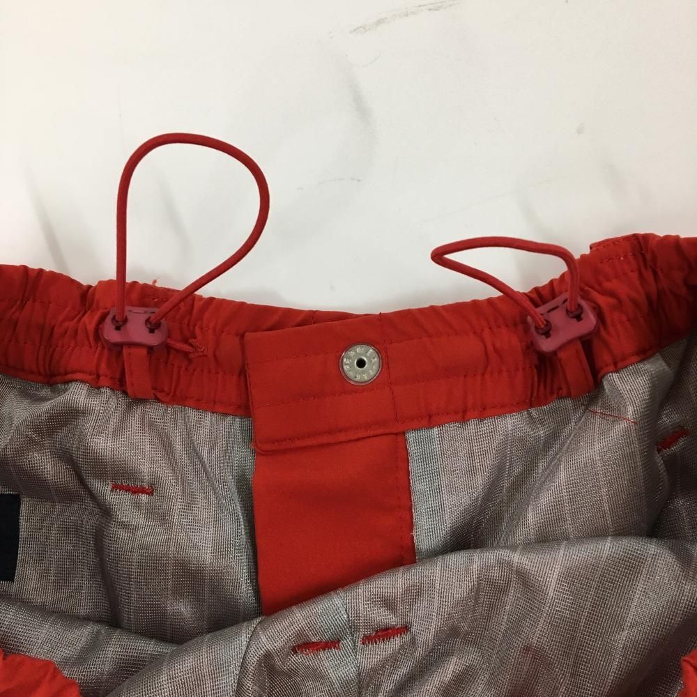 パーリーゲイツ パンツ レッド 蓄熱裏地 ドローコード レディース 0(S